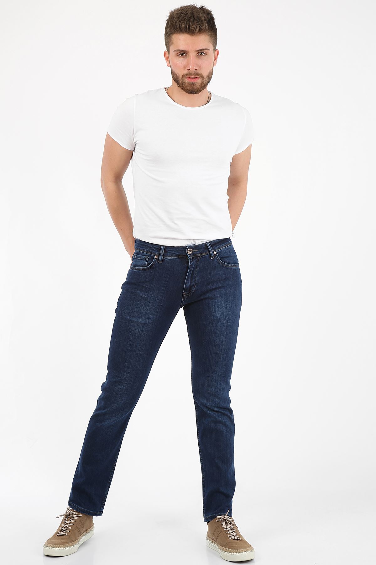 Mavi Regular Fit Fermuarlı Erkek Jeans Pantolon-FARADAY